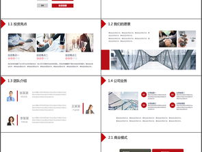 紅色大氣簡約商務項目計劃書 賦能企業營銷的戰略藍圖